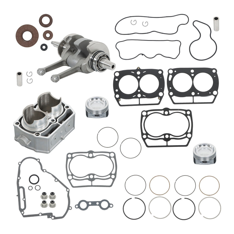 DURAFORCE Polaris RZR Ranger 800 Engine Rebuild Kit Crankshaft Pistons Gaskets 2011-2015