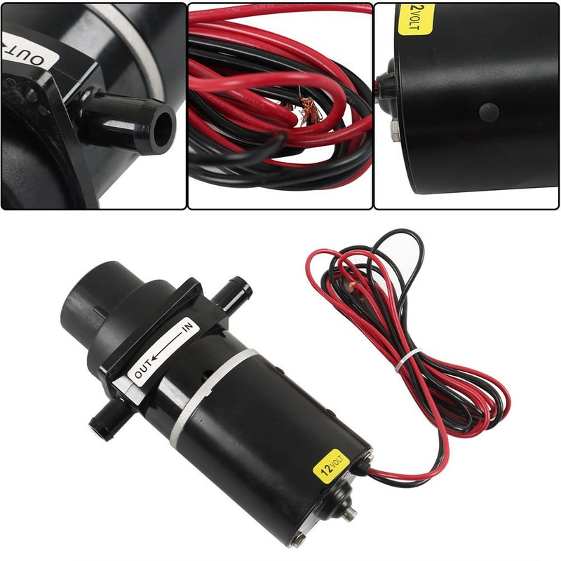 DURAFORCE New 37041-0010 12V Motor Pump Assembly for Jabsco 37010-Series Toilets