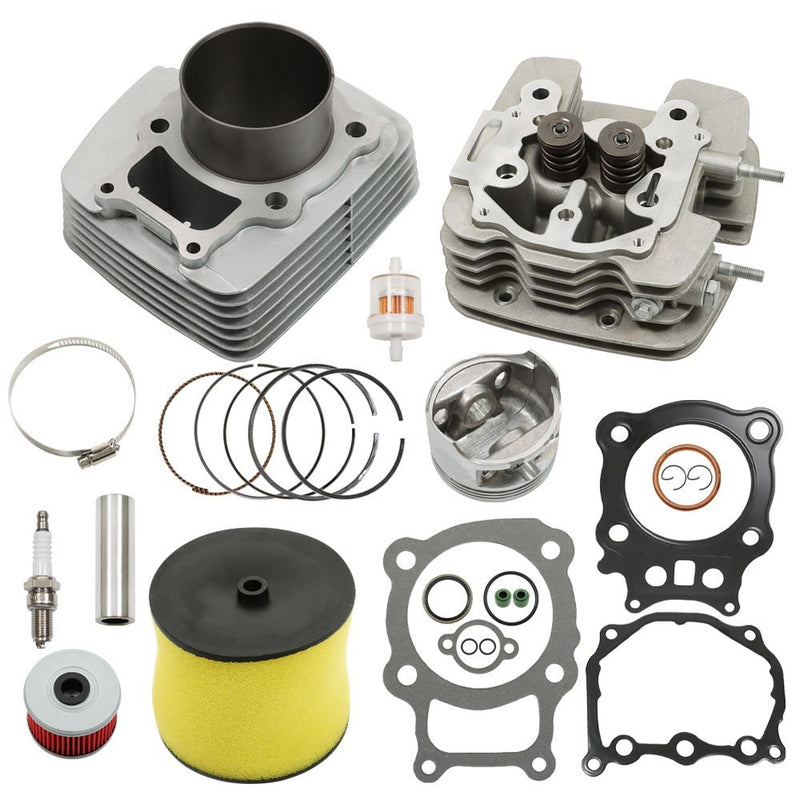 DURAFORCE Honda Rancher 350 TRX 350 2000-2006 Big Bore Cylinder Head Piston Kit USA