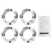 DURAFORCE 4x Wheel Spacers 4x156 2" 131mm 3/8"-24 for Kawasaki 300B Lakota 1995-2000