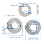 DURAFORCE 4Pcs Centramatic 300-318 8 Lug Wheel Balancers for Dodge & GM Vehicles