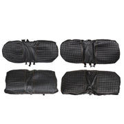 DURAFORCE Front & Rear Seat Covers Black Diamond Stitch EZGO Medalist TXT 94-13