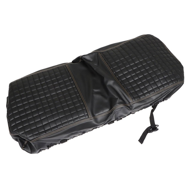 DURAFORCE Front & Rear Seat Covers Black Diamond Stitch EZGO Medalist TXT 94-13