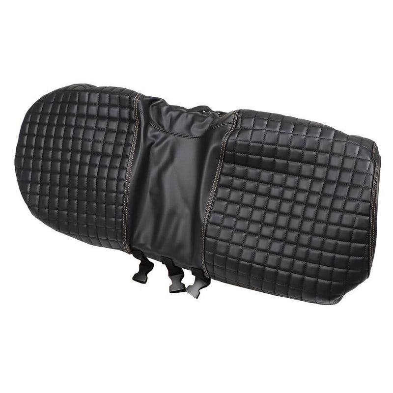 DURAFORCE Front & Rear Seat Covers Black Diamond Stitch EZGO Medalist TXT 94-13