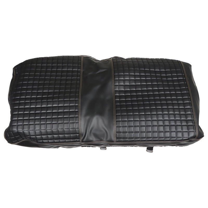 DURAFORCE Front & Rear Seat Covers Black Diamond Stitch EZGO Medalist TXT 94-13