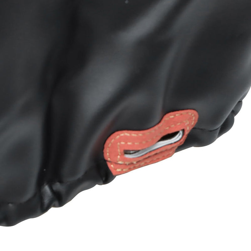 DURAFORCE Front & Rear Diamond Stitch Seat Covers for E-Z-GO Medalist/TXT 94-13 Black