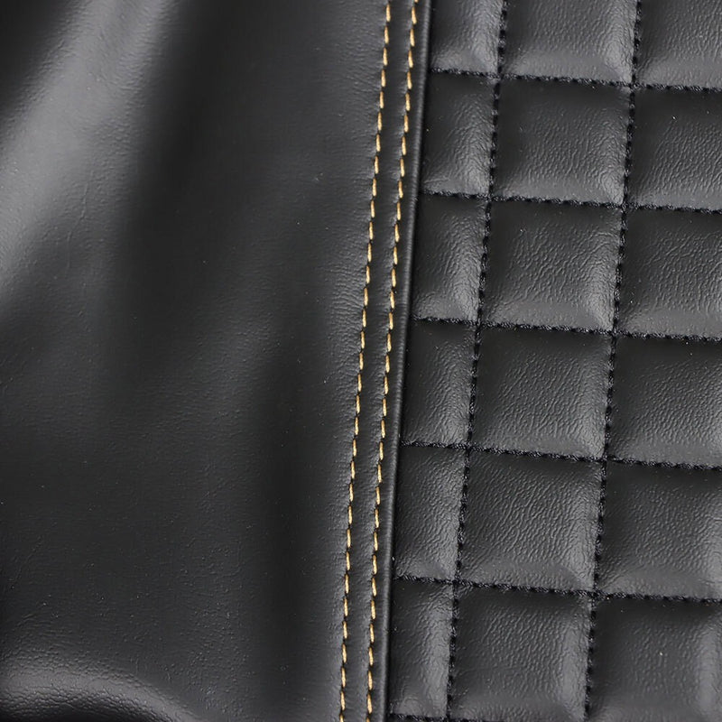 DURAFORCE EZGO Medalist TXT 94-13 Front & Rear Seat Cover Black Diamond Stitching