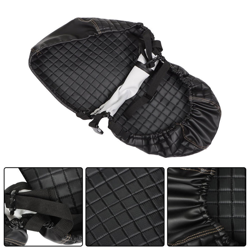 DURAFORCE EZGO Medalist TXT 94-13 Front & Rear Seat Cover Black Diamond Stitching