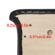 DURAFORCE Black Front Seat Bottom Cushion for Club Car DS Golf Cart 2000.5-Up 102174201