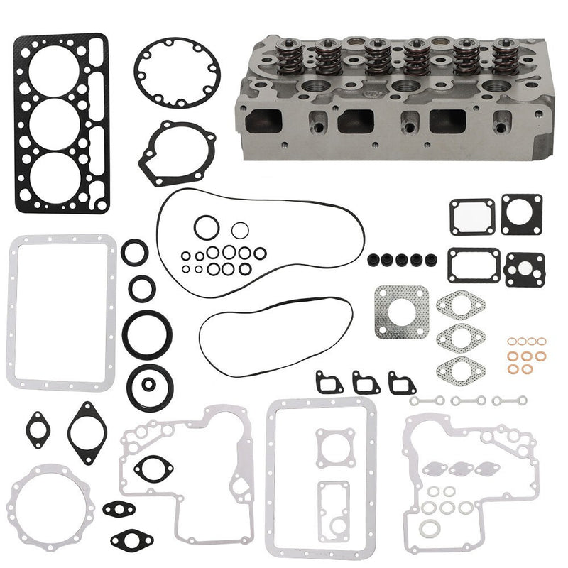 DURAFORCE Kubota D950 D850 Engine Cylinder Head Assembly with Valves & Springs Complete