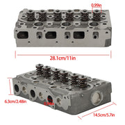 DURAFORCE Kubota D950 D850 Engine Cylinder Head Assembly with Valves & Springs Complete