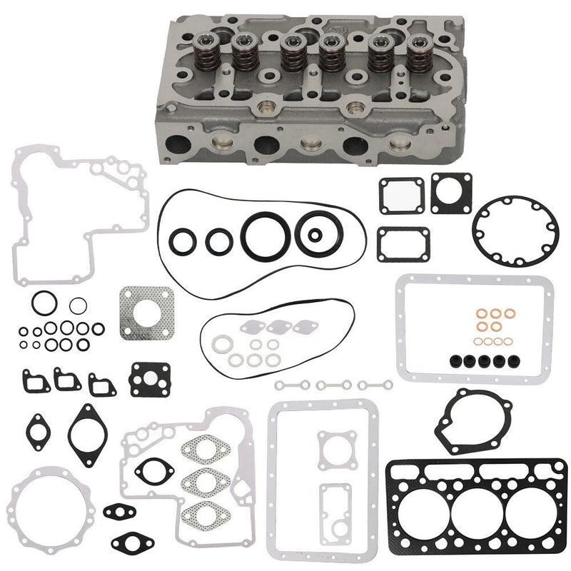 DURAFORCE Kubota D950 D850 Engine Cylinder Head Assembly with Valves & Springs Complete
