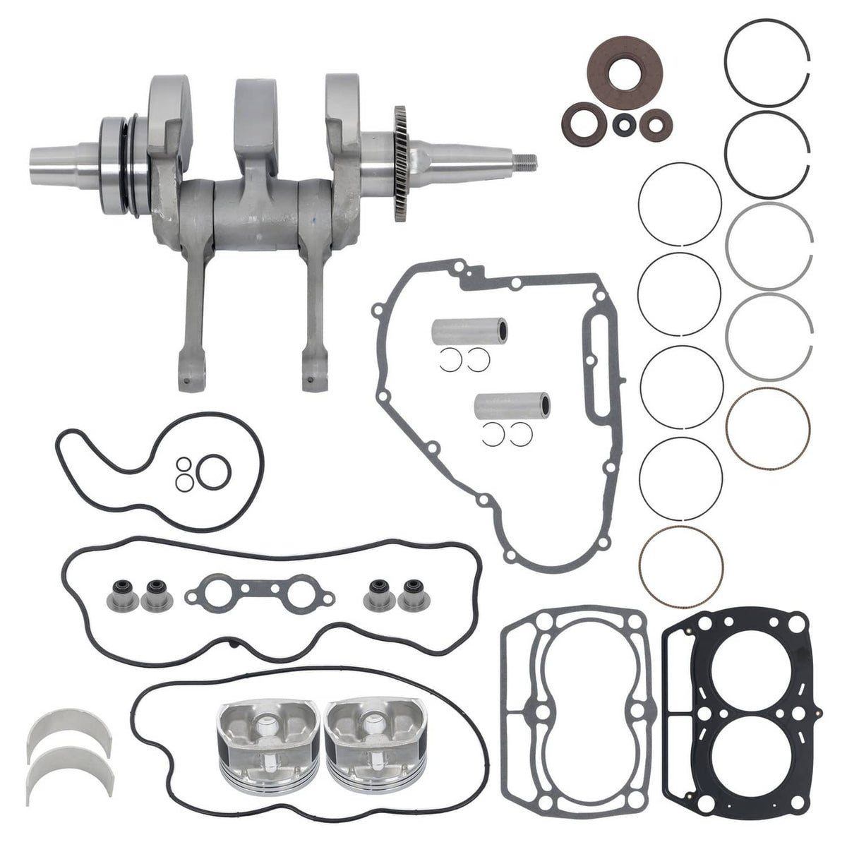 Polaris Sportsman Ranger RZR 800 Engine Rebuild Kit Crankshaft Piston ...