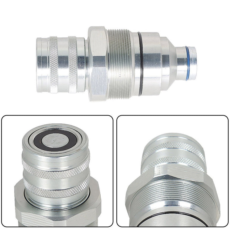 DURAFORCE Bobcat Female Flat Face Coupler 7249643 7246802 for S175 S650 T250 753 863