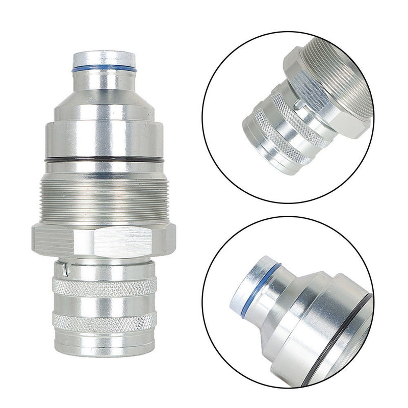 DURAFORCE Bobcat Female Flat Face Coupler 7249643 7246802 for S175 S650 T250 753 863
