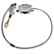 DURAFORCE Go Kart Rear Live Axle Kit with Brake, Sprocket, Hub & Chain for Drift Trike