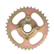 DURAFORCE Go Kart Rear Live Axle Kit with Brake, Sprocket, Hub & Chain for Drift Trike