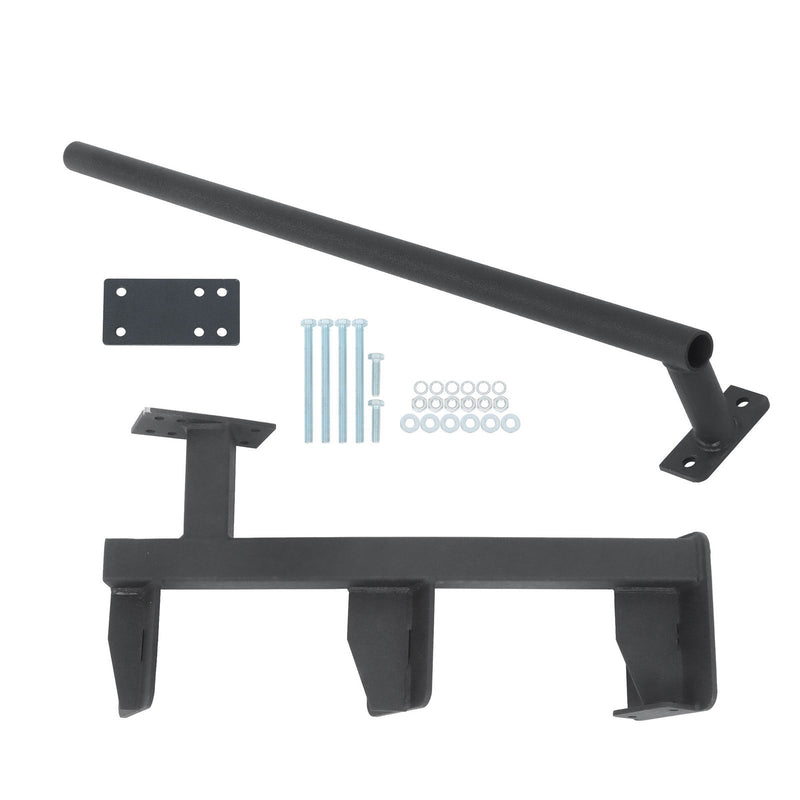 DURAFORCE Black Universal 3-Step Bass Boat Trailer Steps Heavy-Duty with Handle