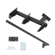 DURAFORCE Black Universal 3-Step Bass Boat Trailer Steps Heavy-Duty with Handle