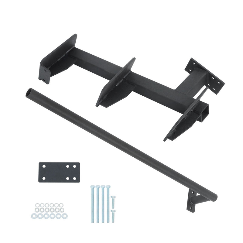 DURAFORCE Black Universal 3-Step Bass Boat Trailer Steps Heavy-Duty with Handle