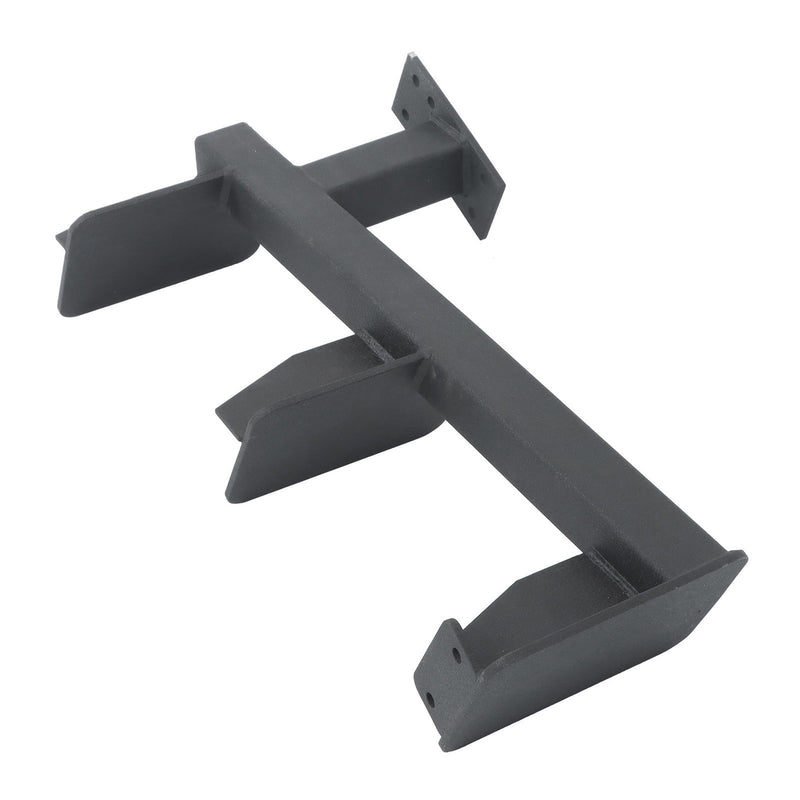 DURAFORCE Black Universal 3-Step Bass Boat Trailer Steps Heavy-Duty with Handle