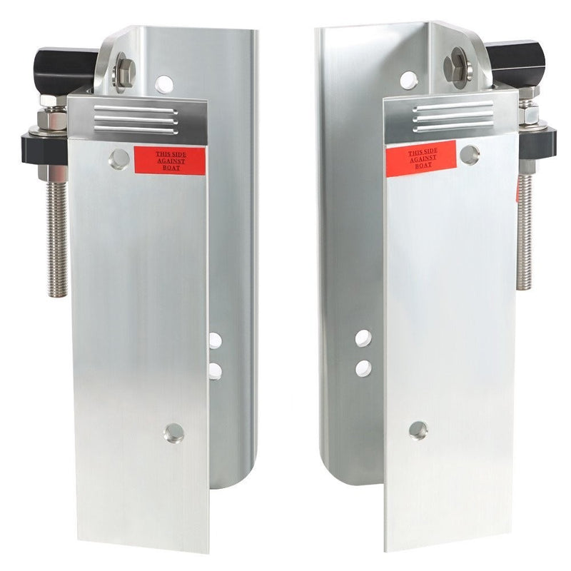 DURAFORCE 6" Adjustable Aluminum Set Back Plate for Outboard Boat Motor
