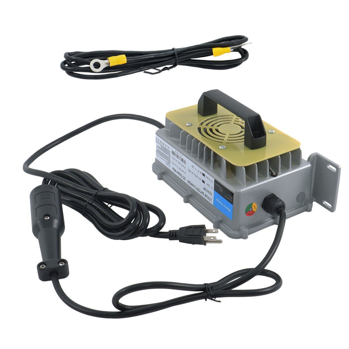 DURAFORCE 3-Pin Round Plug 58.4V 18A Golf Cart Charger for Club Car DS Precedent