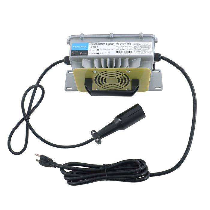 DURAFORCE 3-Pin Round Plug 58.4V 18A Golf Cart Charger for Club Car DS Precedent