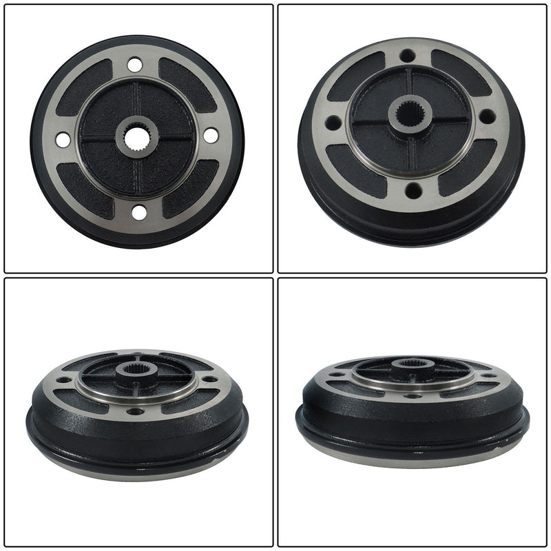 DURAFORCE 41038-1226 Rear Brake Drum Hub for Kawasaki Mule 2510/2500/2010