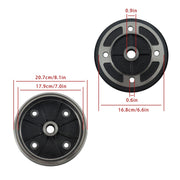 DURAFORCE 41038-1226 Rear Brake Drum Hub for Kawasaki Mule 2510/2500/2010