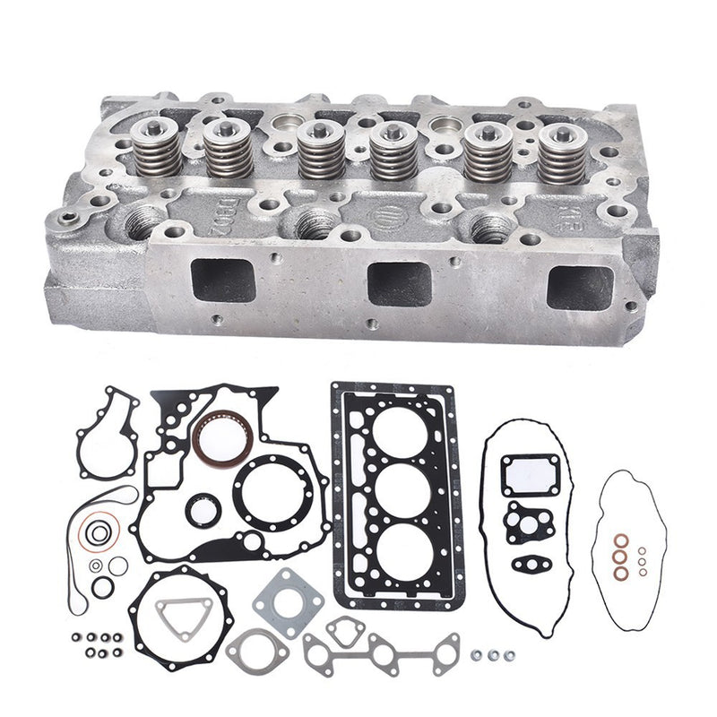 DURAFORCE Kubota D902 ZD323 Cylinder Head & Full Gasket Kit 1G962-03045 Complete