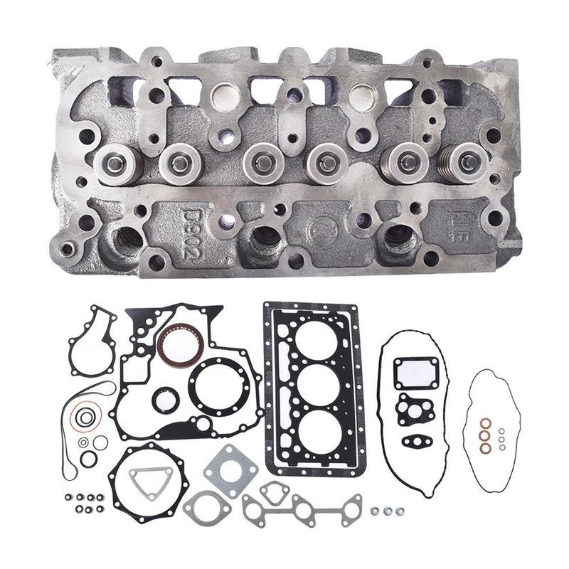 DURAFORCE Kubota D902 ZD323 Cylinder Head & Full Gasket Kit 1G962-03045 Complete