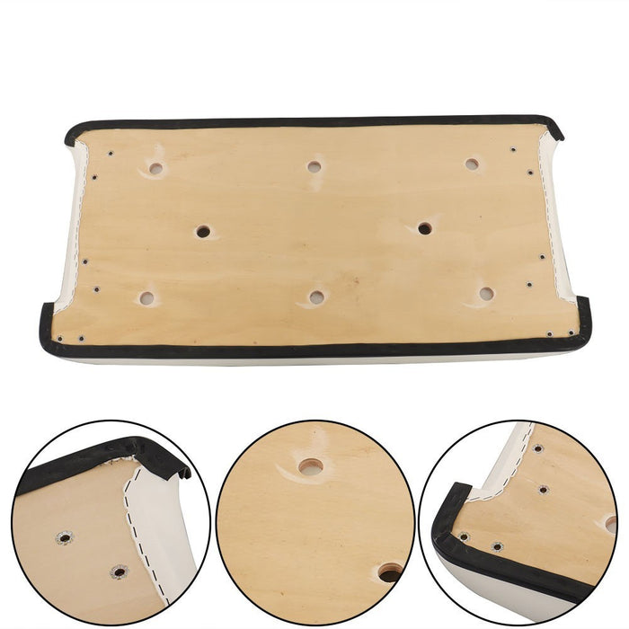 DURAFORCE 2x Club Car DS 79-00.5 Golf Cart White Seat Bottom Cushion Assembly Set