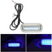 DURAFORCE 2X Blue LED Underwater Boat Lights Stainless Steel Marine Pontoon Transom