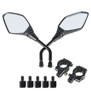 DURAFORCE Polaris Sportsman Rear View Side Mirror Connectors 110 300 XP 850 1000