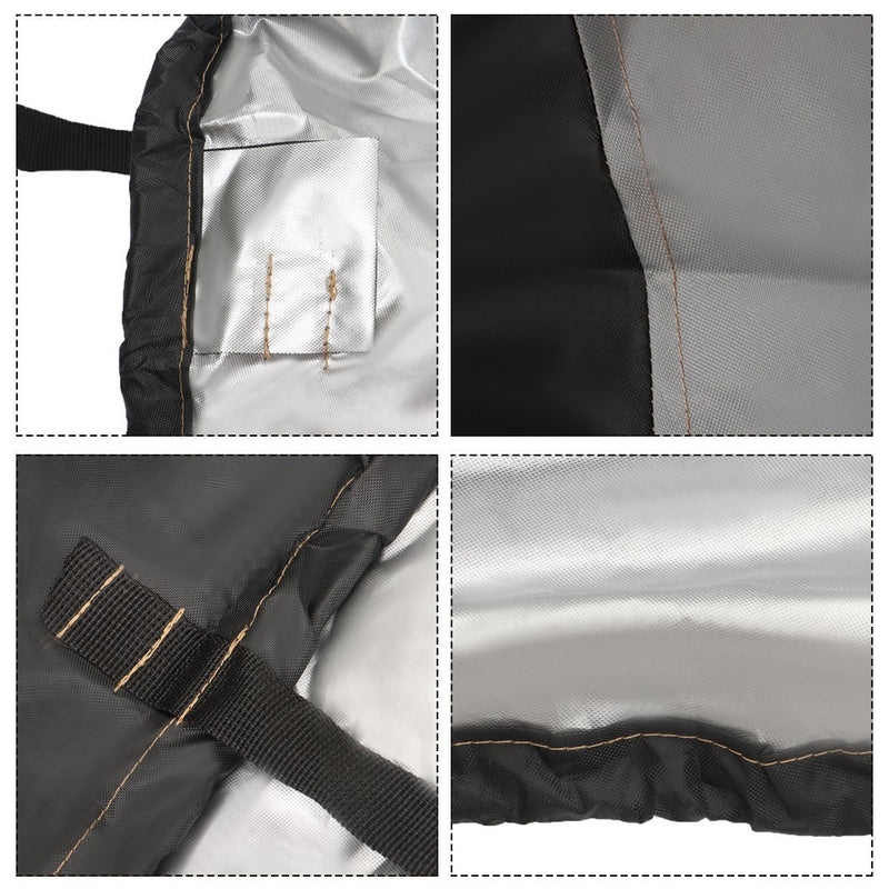 DURAFORCE Heavy Duty Waterproof 420D Jet Ski PWC Cover 116"-125" Trailerable Marine Grade