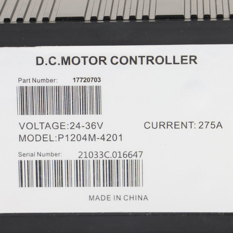 DURAFORCE 36V 275A DC Motor Controller 0-5kΩ Golf Cart for EZGO Club Car 1204-027