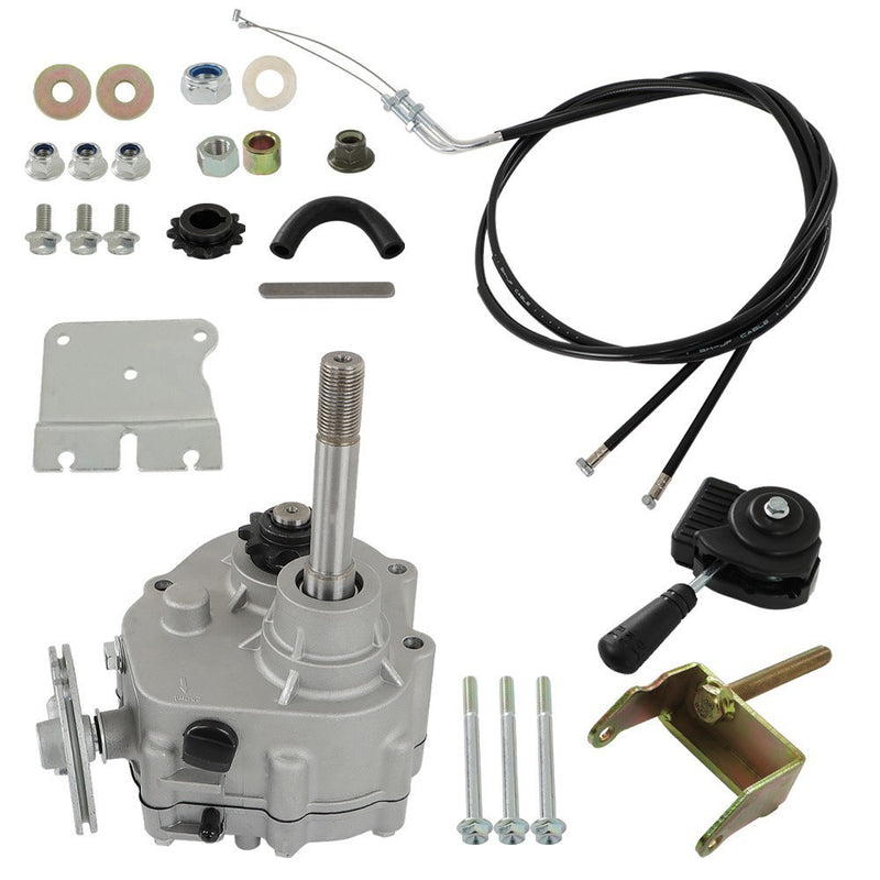 DURAFORCE 2-7HP Engine 41P 10T/12T TAV30 Go Kart Forward Reverse Gearbox