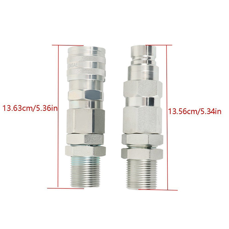 DURAFORCE KV13884 AT312877 Hydraulic Quick-Connect Coupler for John Deere 35G 50C 260