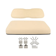 DURAFORCE Beige Front Seat Cushion Set for Club Car DS 2000.5-Up Golf Cart
