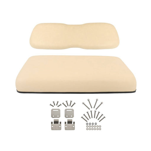 DURAFORCE Beige Front Seat Cushion Set for Club Car DS 2000.5-Up Golf Cart