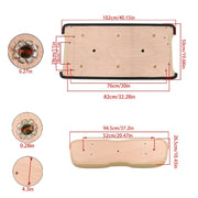 DURAFORCE Club Car DS 2000.5+ Beige Front Seat Bottom & Back Cushion Set