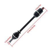 DURAFORCE Front L/R CV Axles Drive Shaft 1332423 for Polaris Ranger 500 XP 700 2005-2007