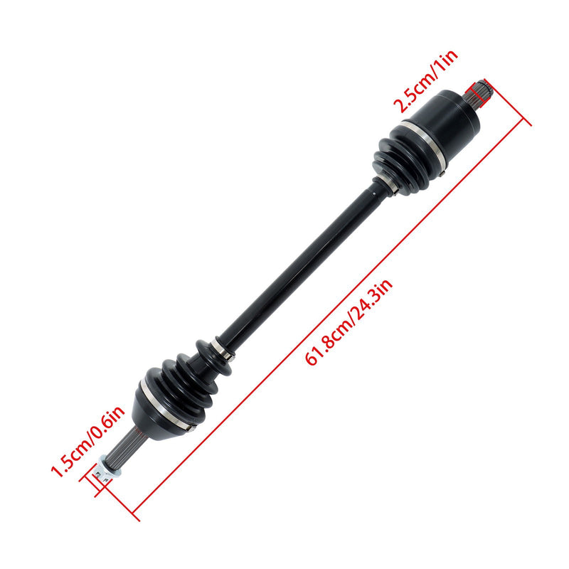 DURAFORCE Front L/R CV Axles Drive Shaft 1332423 for Polaris Ranger 500 XP 700 2005-2007