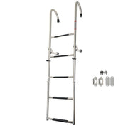 DURAFORCE 304 Stainless Steel Folding Ship Ladder 2 & 3 Step Durable Sturdy