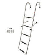 DURAFORCE 304 Stainless Steel Folding Ship Ladder 2 & 3 Step Durable Sturdy