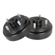 DURAFORCE 2pcs EZGO RXV Rear Wheel Brake Hub Drum 30 Teeth Gas 4-Cycle Golf Cart 1991+