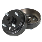 DURAFORCE 2pcs EZGO RXV Rear Wheel Brake Hub Drum 30 Teeth Gas 4-Cycle Golf Cart 1991+