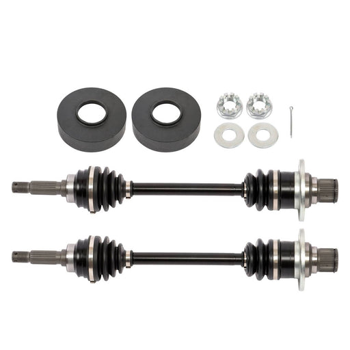 DURAFORCE Rear Left & Right CV Axles Drive Shaft for Suzuki King Quad 450-750 2009-2020