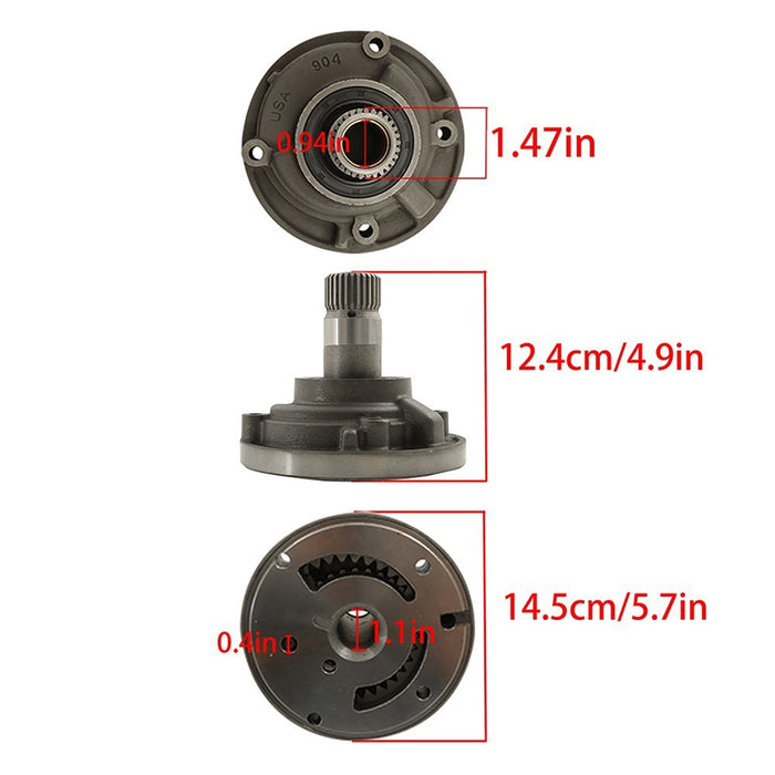 DURAFORCE Transmission Pump 137093A1 L30488 for Case 580C/D/E/K Backhoe Loaders